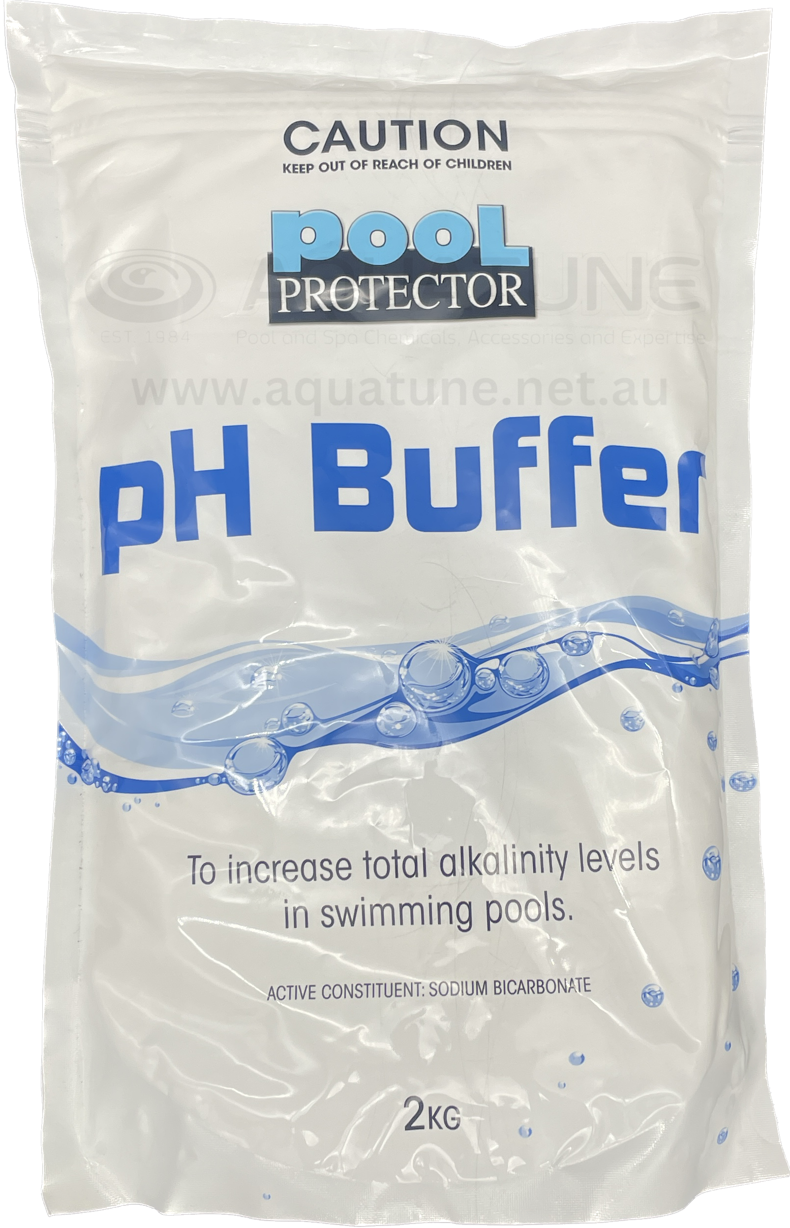 pH Buffer and alkalinity increaser to help with your pool water balancing and prevent pH fluctuation