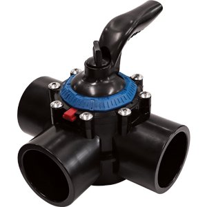 50mm 3 Way Flex Valve (Black) - VF53FB