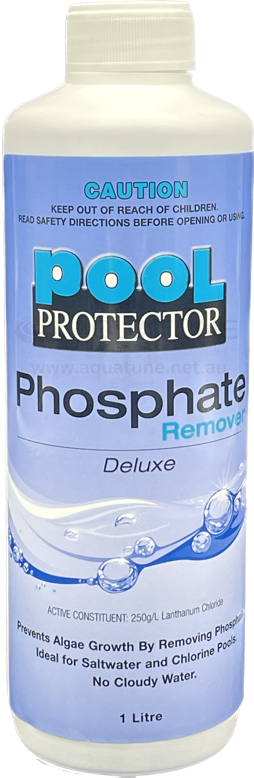 Pool Protector 1 Litre "The Strongest" Phosphate Remover (250g/L Lanthanum Chloride) (12)