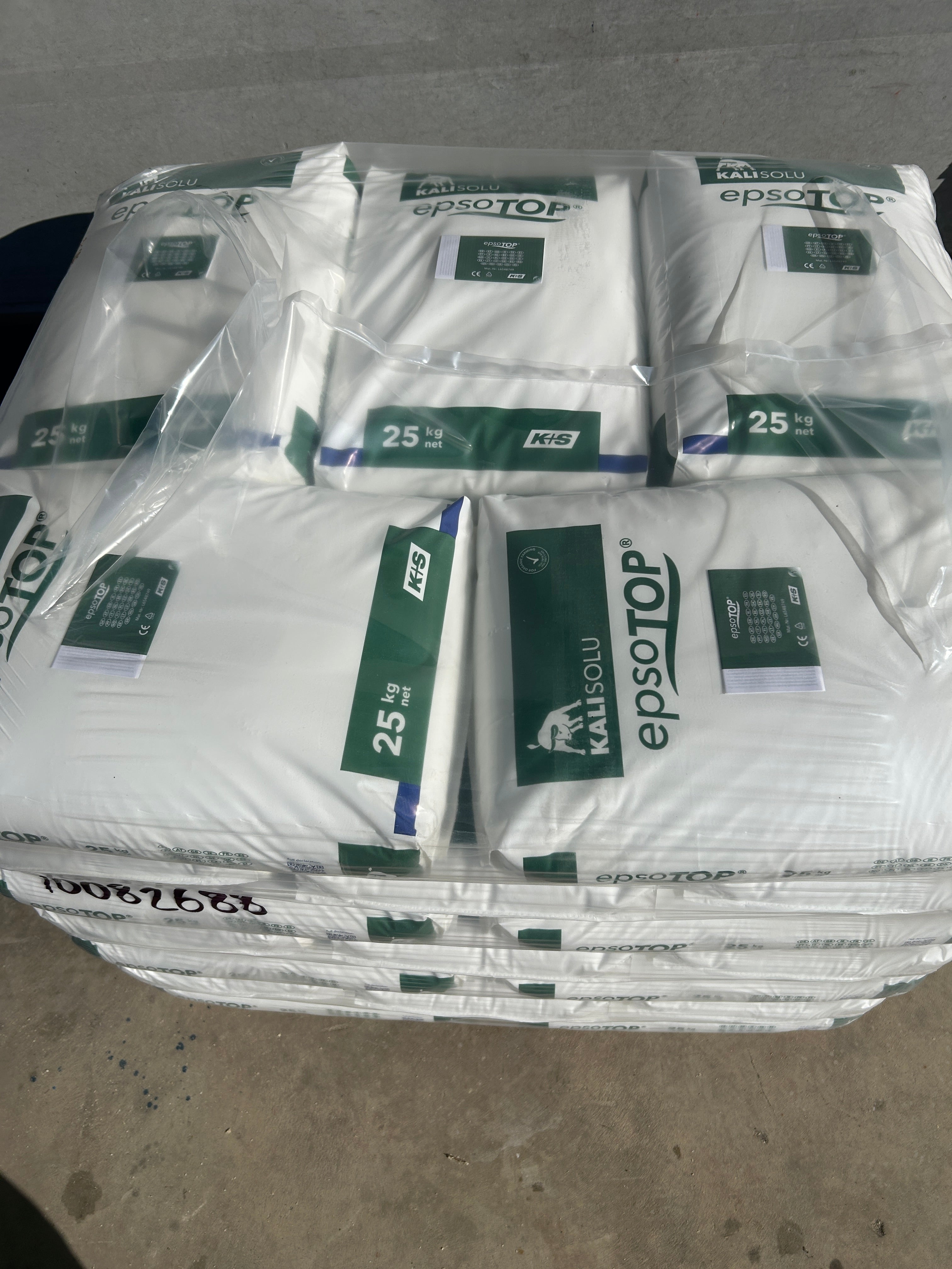 Epsotop epsom salts - Epsotop25kg x 35 (Pallet)