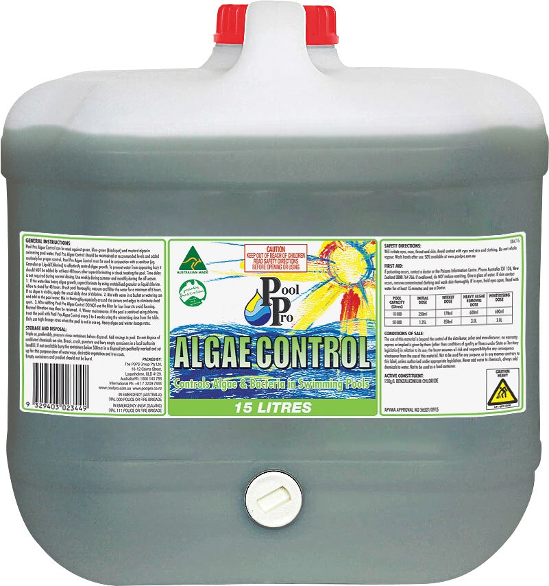 Algae Control 15L - AC15 - Metal Free
