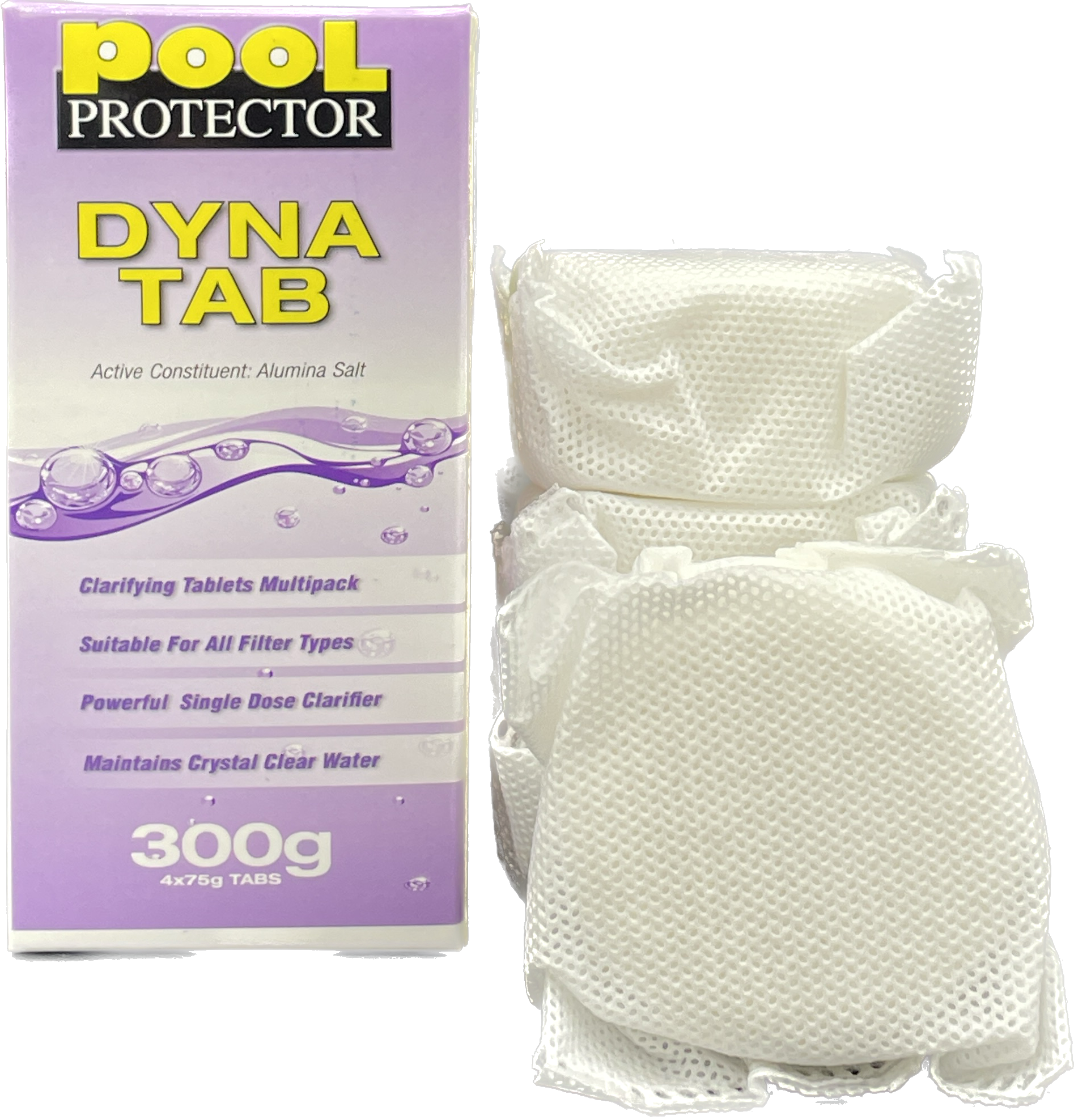 Pool Protector 300g (4x75g) Dyna Tab