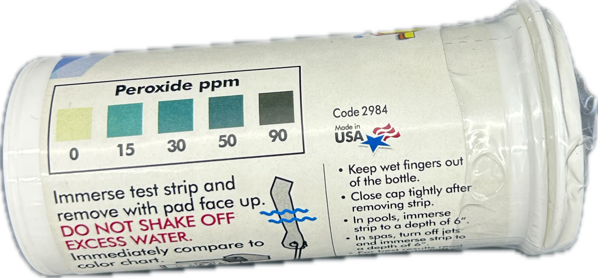 InstaTest Peroxide Test Strips (25) - 2984-G/A1