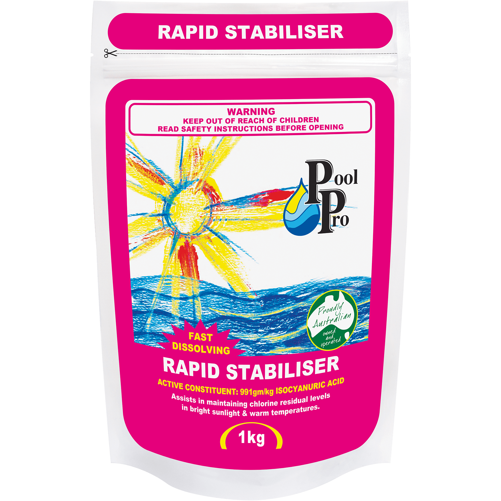 Pool Pro Rapid Stabiliser 1kg - SR01.05
