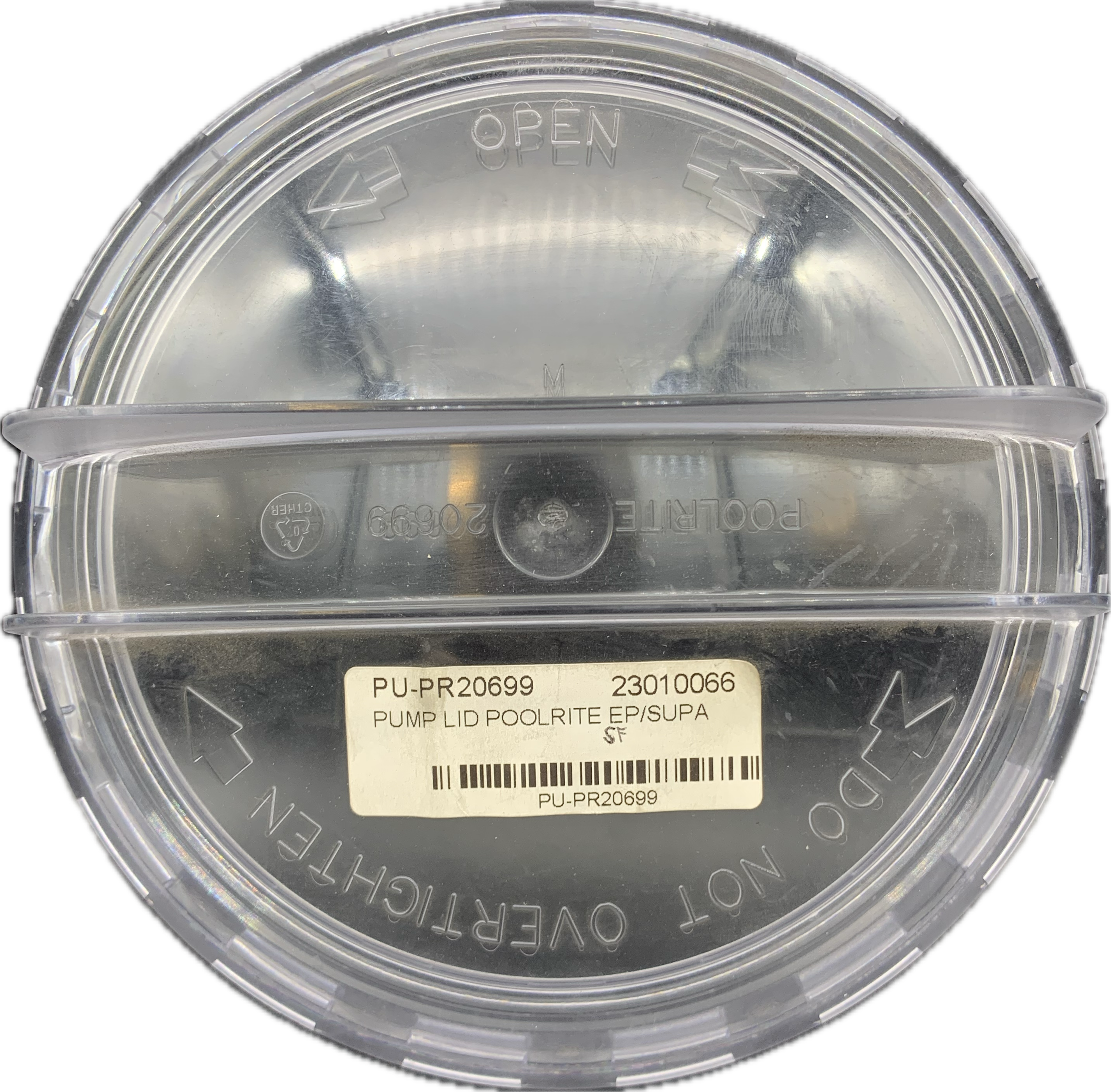 Pump Lid, suits Poolrite Enduro Pump (EP)/Supa - 23010066