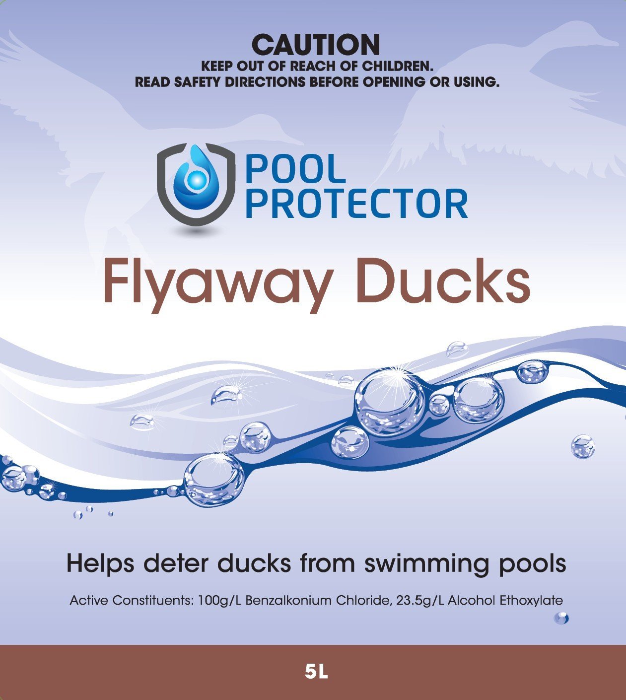 Pool Protector 5 Litre Flyaway Ducks - Duck Off!!