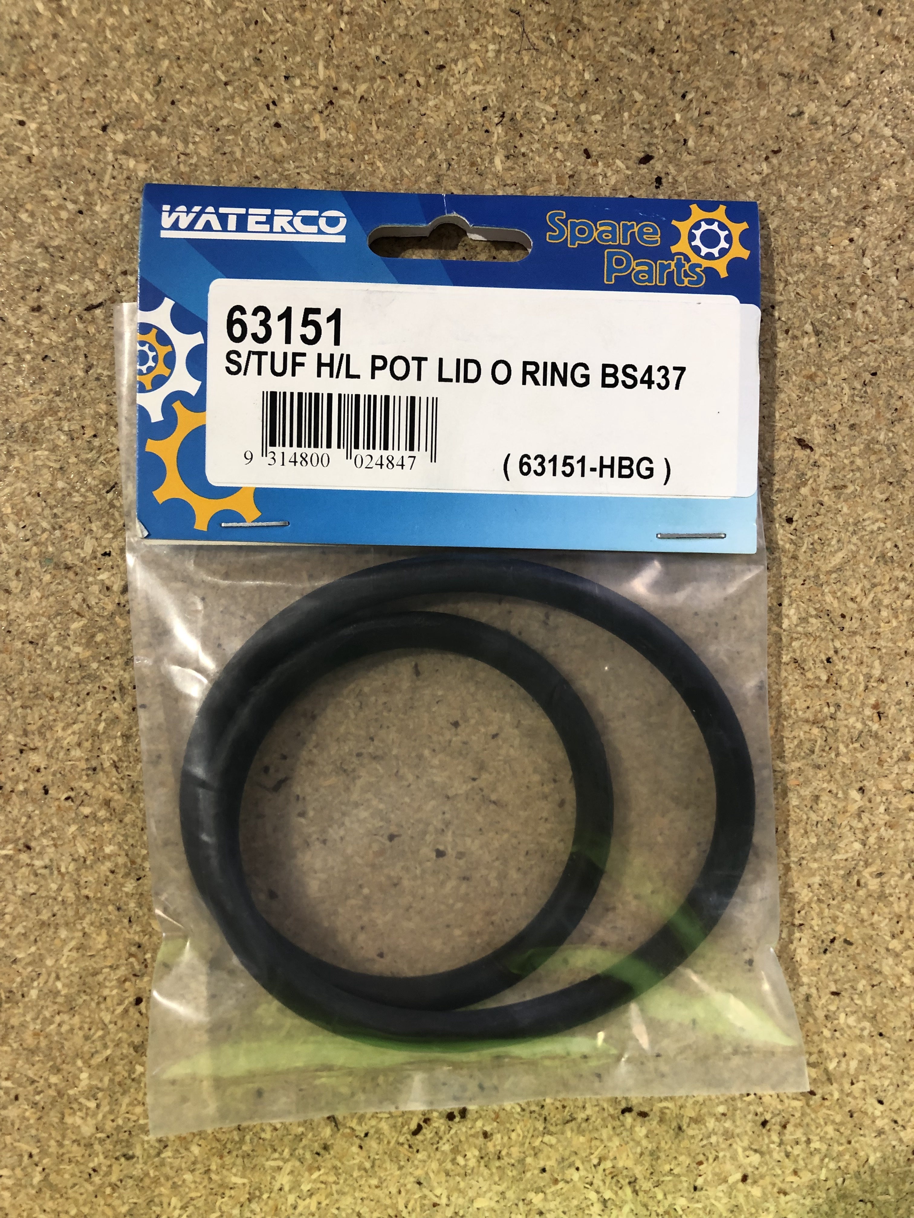Supatuf H/L Pot Lid O-Ring BS437 - 63151-HBG