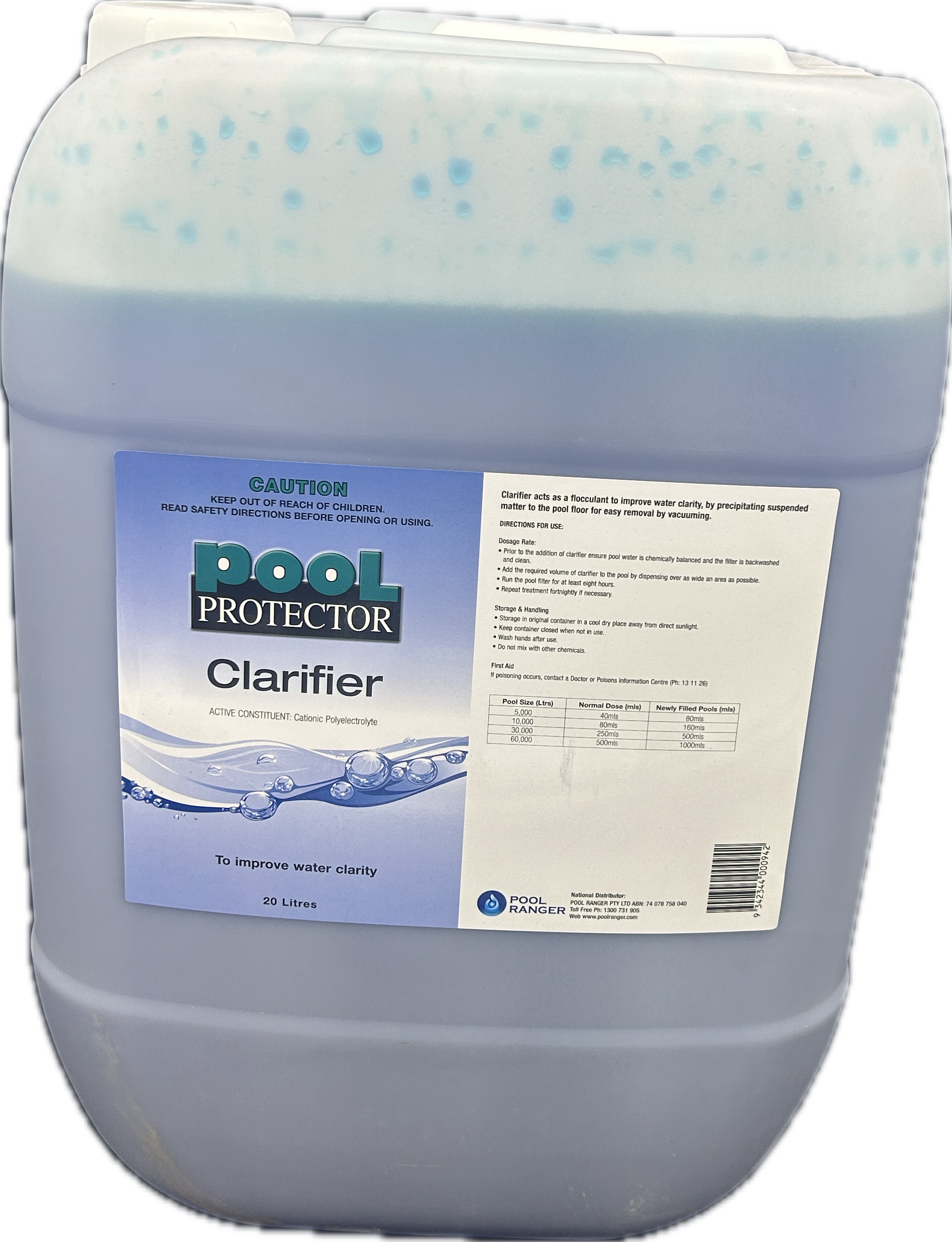 Pool Protector 20 Litre Clarifier