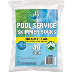 Extra Large Premium Skimmer Socks - Bulk 40pk for Service