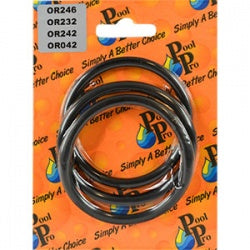 O-Ring for Barrel Union suits 50mm Waterco MPV Generic. pack of 3 OR246