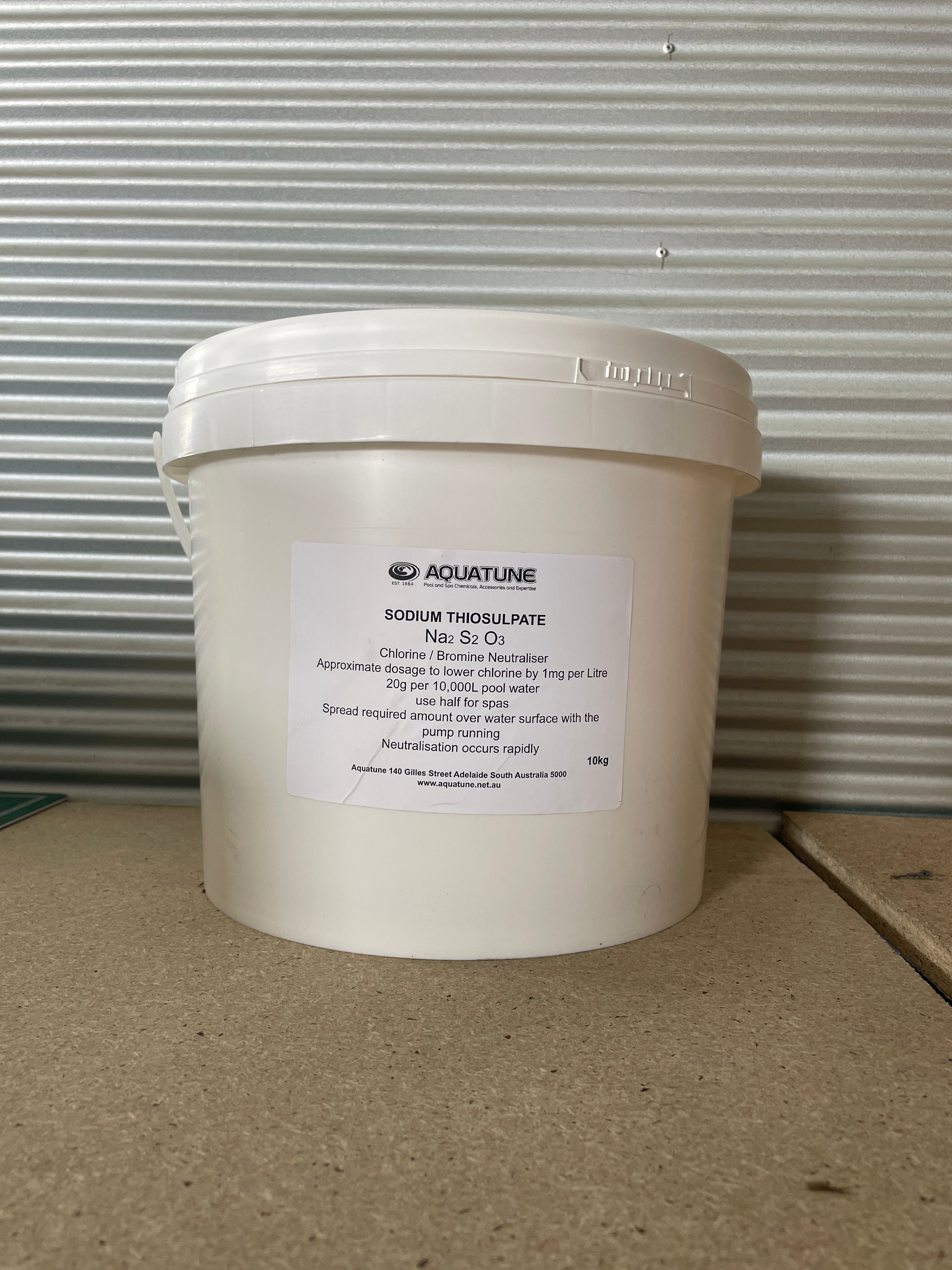 Sodium Thiosulphate - Chlorine Reducer/ Neutraliser (Na2S2O3) - Kills Chlorine Fast - 3 pack sizes available - SODIT01