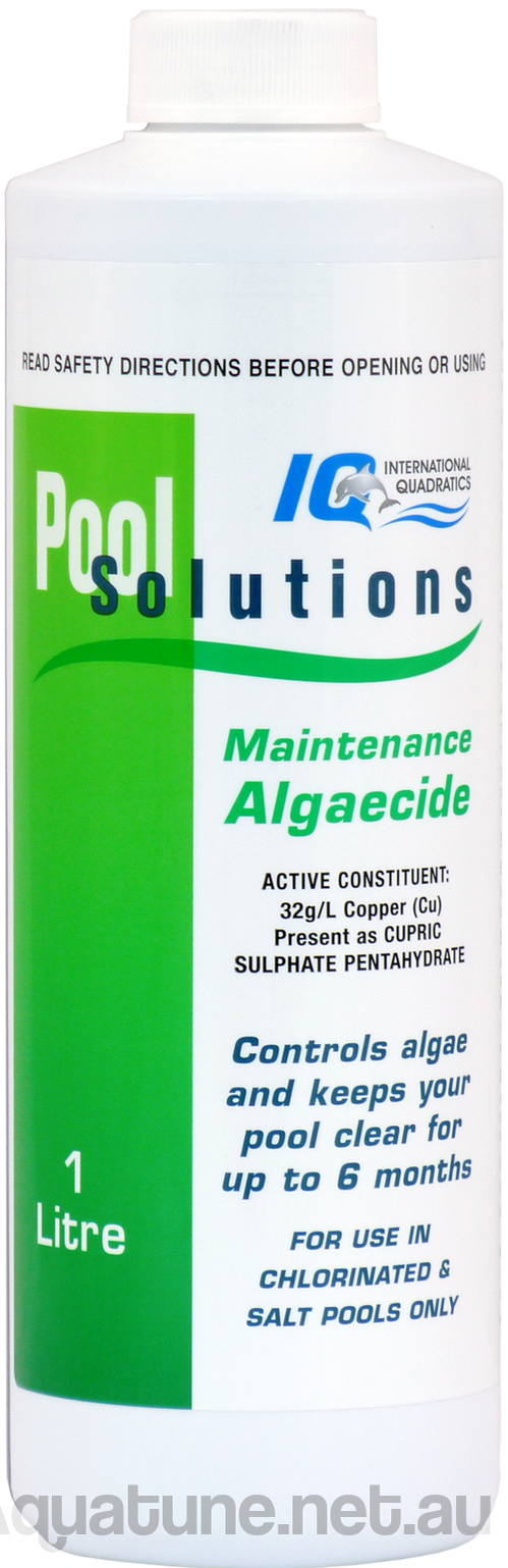 IQ Pool Solutions Maintenance Algaecide 1L-General-Aquatune