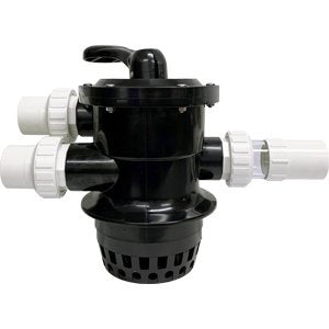 Emaux Multiport Valve 40mm with barrel unions to suit - 88280150
