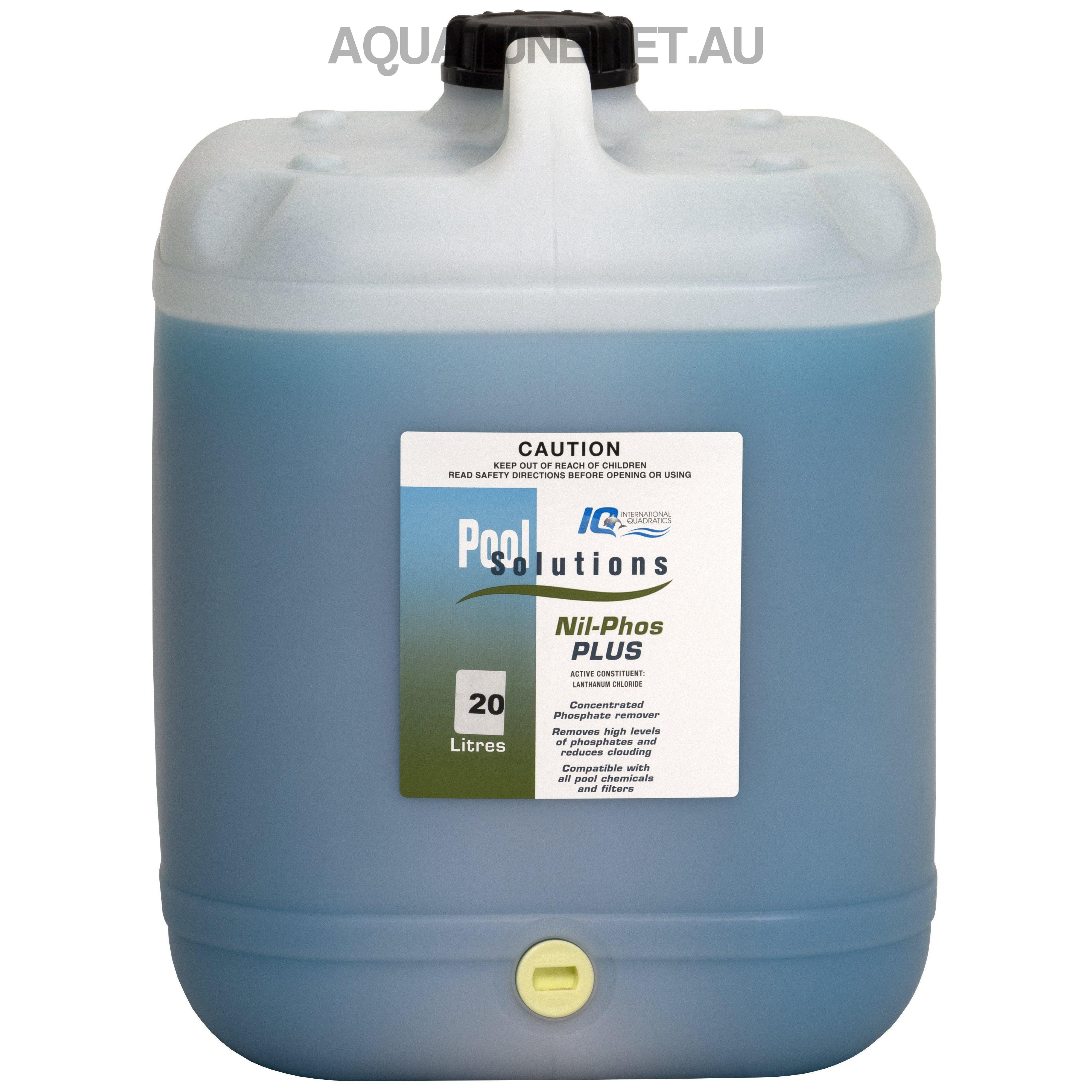 Nil-Phos Plus Phosphate Remover Lanthanum Chloride 250g/L - 3 pack sizes available-Chemicals-Aquatune