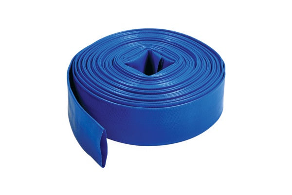 2" PVC Lay Flat Backwash Hose 25m. 4 bar rated - HLF25