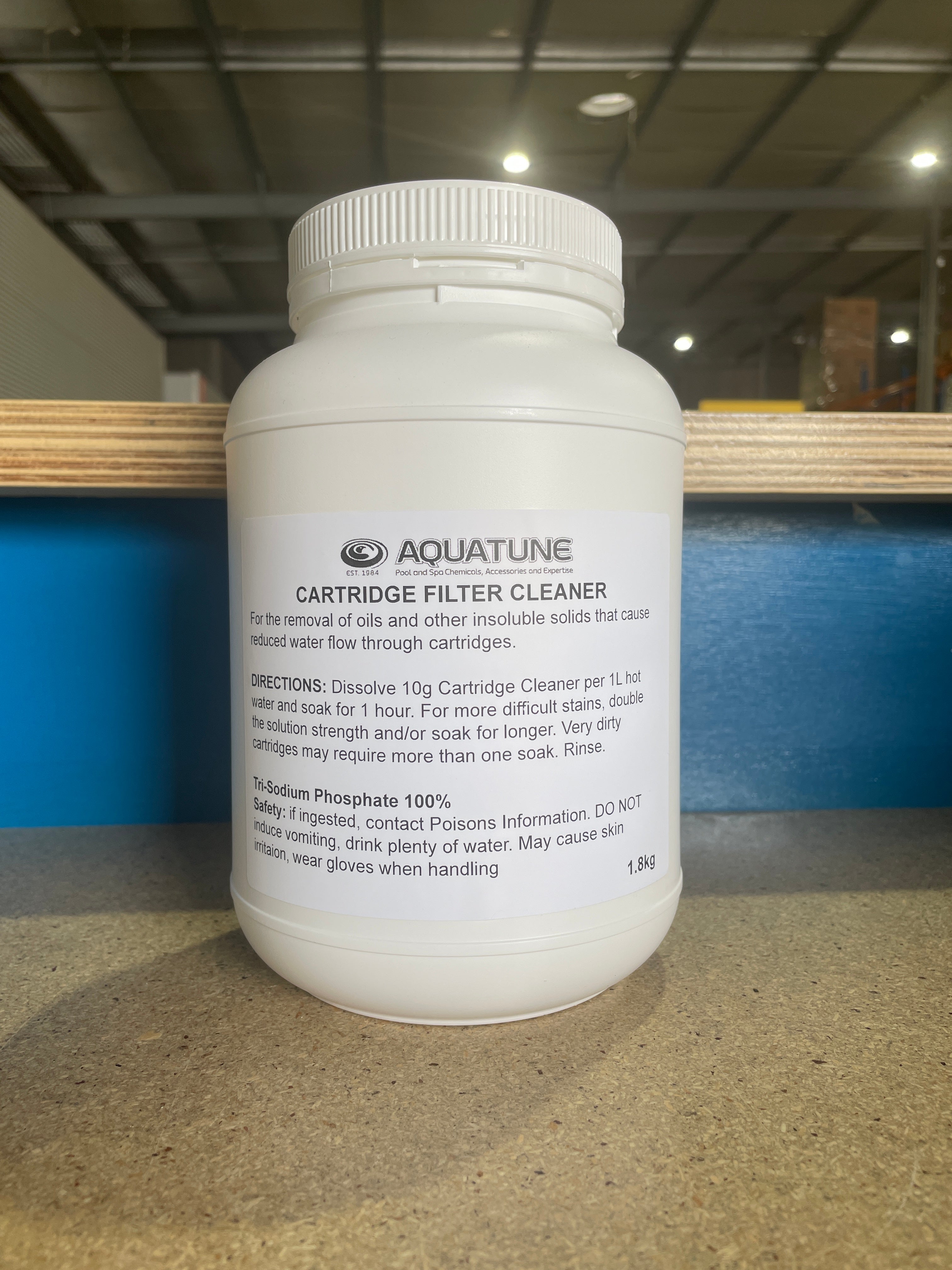 Aquatune Spa and Pool Cartridge Filter Cleaner (CFC) - 4 pack sizes