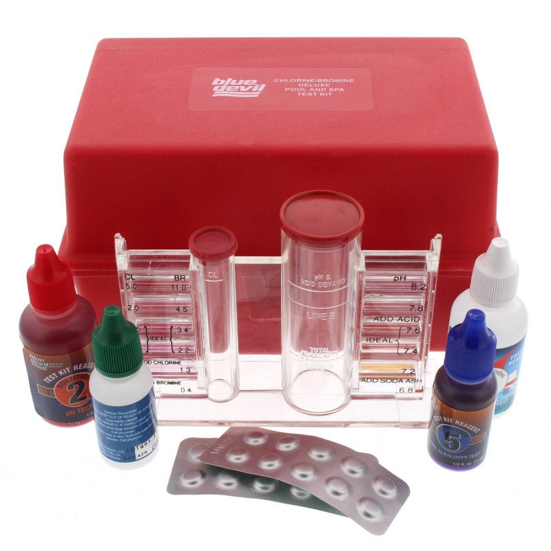 4 In 1 Pool & Spa Test Kit - Blue Devil - B7450