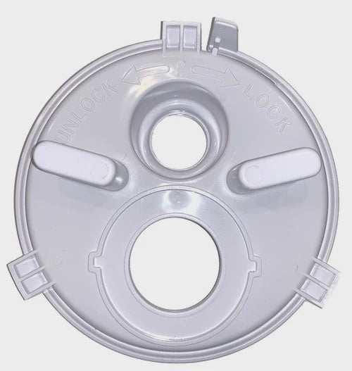 Vacuum Plate, suits Poolrite S2500 MK2  - 2 hole (for Skimtrol) Generic - VPW1414