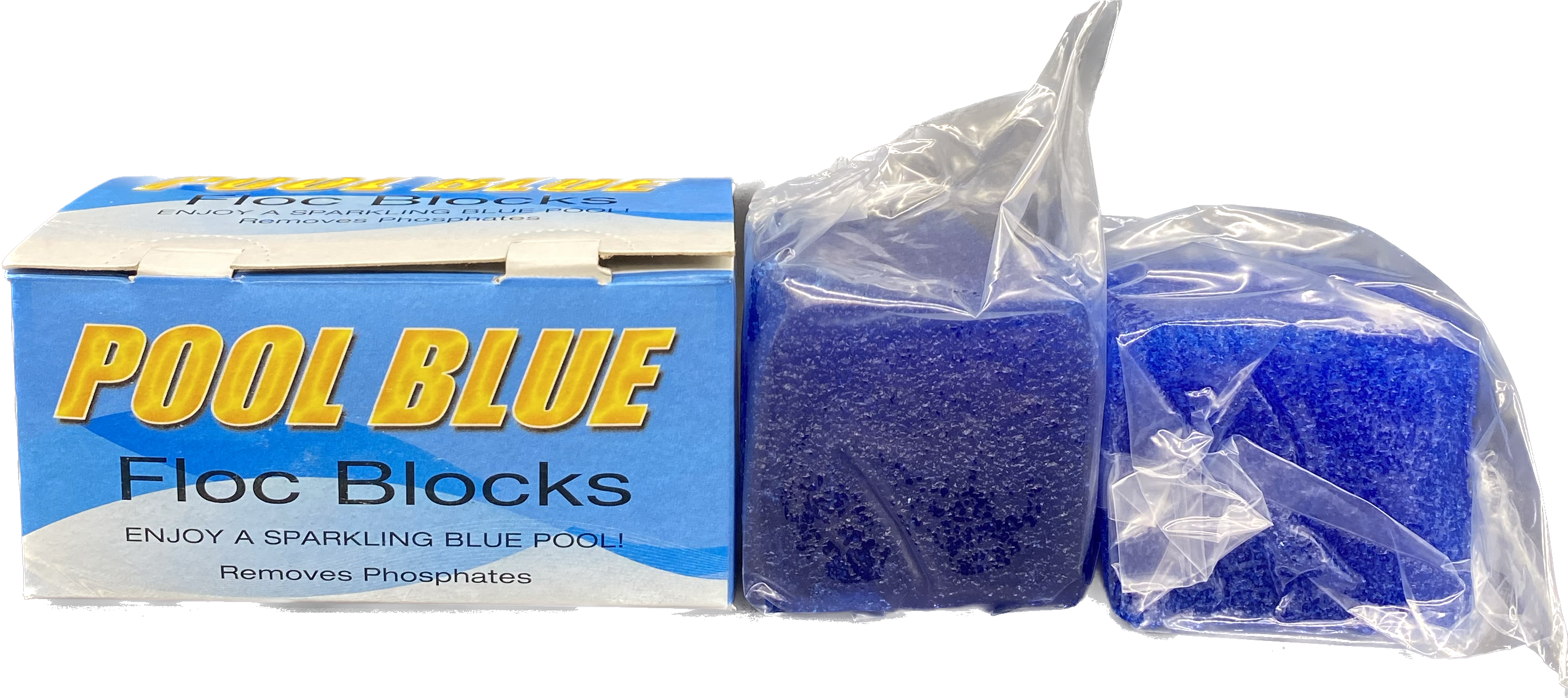 Bundle of 3 x Pool Protector Pool Blue Floc Blocks (Twin Packs)