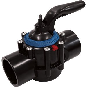 50mm 2 Way Flex Valve (Black), variable suits automation - VF52FB