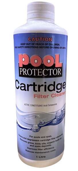 Pool Protector 1 Litre Cartridge Filter Cleaner