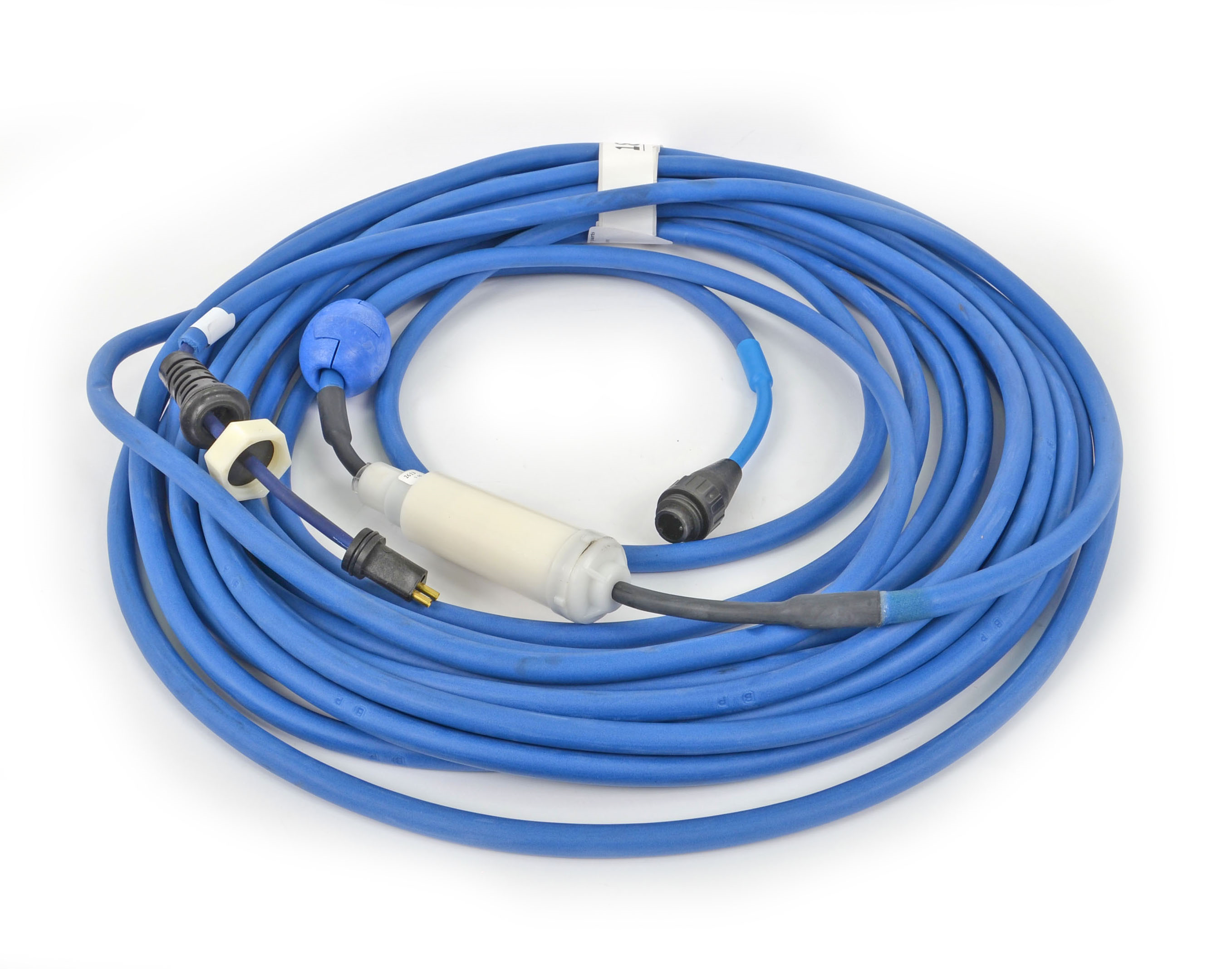 Dolphin Cable, 17M 2-Pin Rubber, Blue, Suits Dolphin M4, M3 (V2), M400 Includes Swivel - 9995862-Diy