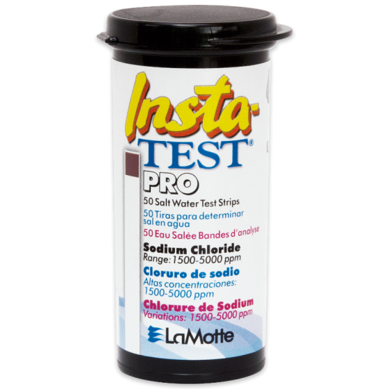 InstaTest PRO Sodium Chloride (Salt) 50 Test Strips - 2998H/A1