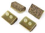 Replacement Shoe Kit for Hayward PoolVac, Cork (suits fibreglass & vinyl lined pools) set of 4 - AXV413P