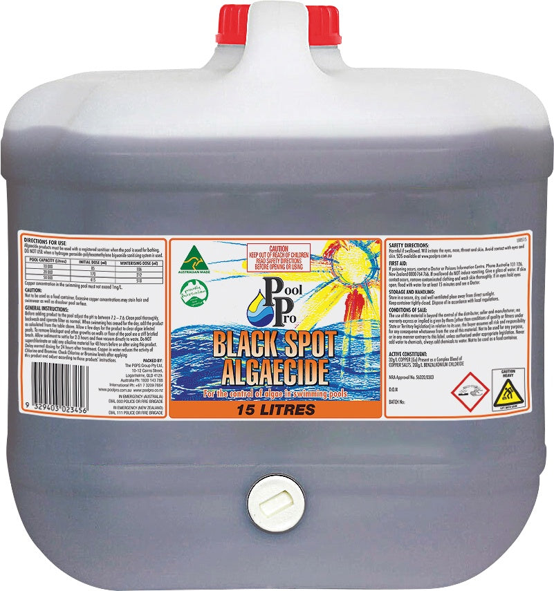 Black Spot Algaecide 15L - BS15