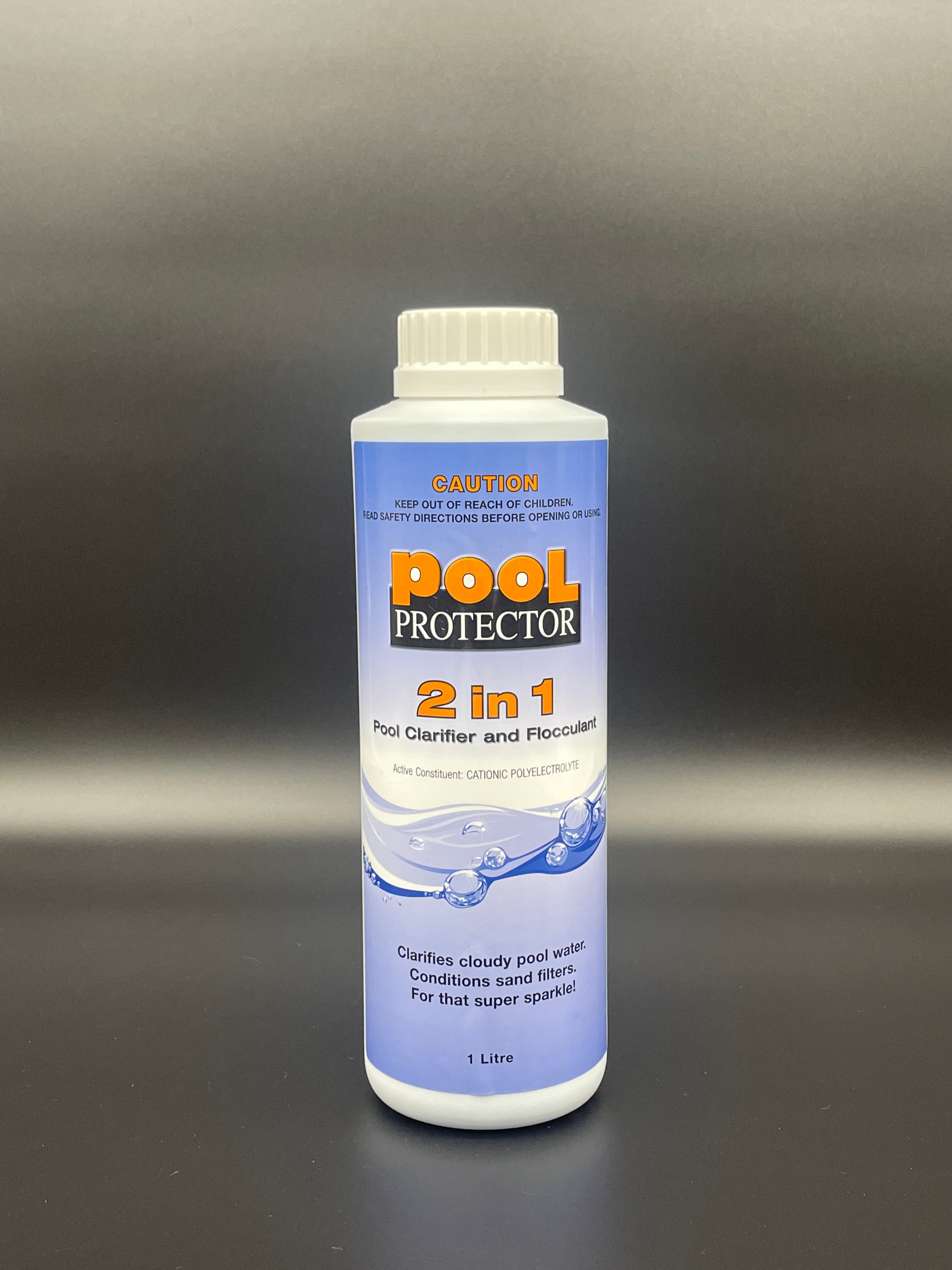 Pool Protector 1 Litre 2 in 1 Pool Clarifier and Flocculant