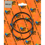 Chlorinator cell end cap O-Ring. Suits Poolrite Surechlor -and- Enduro Chlor Generic -and- Emaux 40mm VF4NC Non Return Valves. Pack of 2.