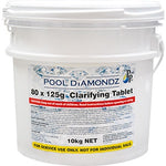 Pool Diamondz For Service Use 8kg of 125g Clarifying Tablet - PD10N