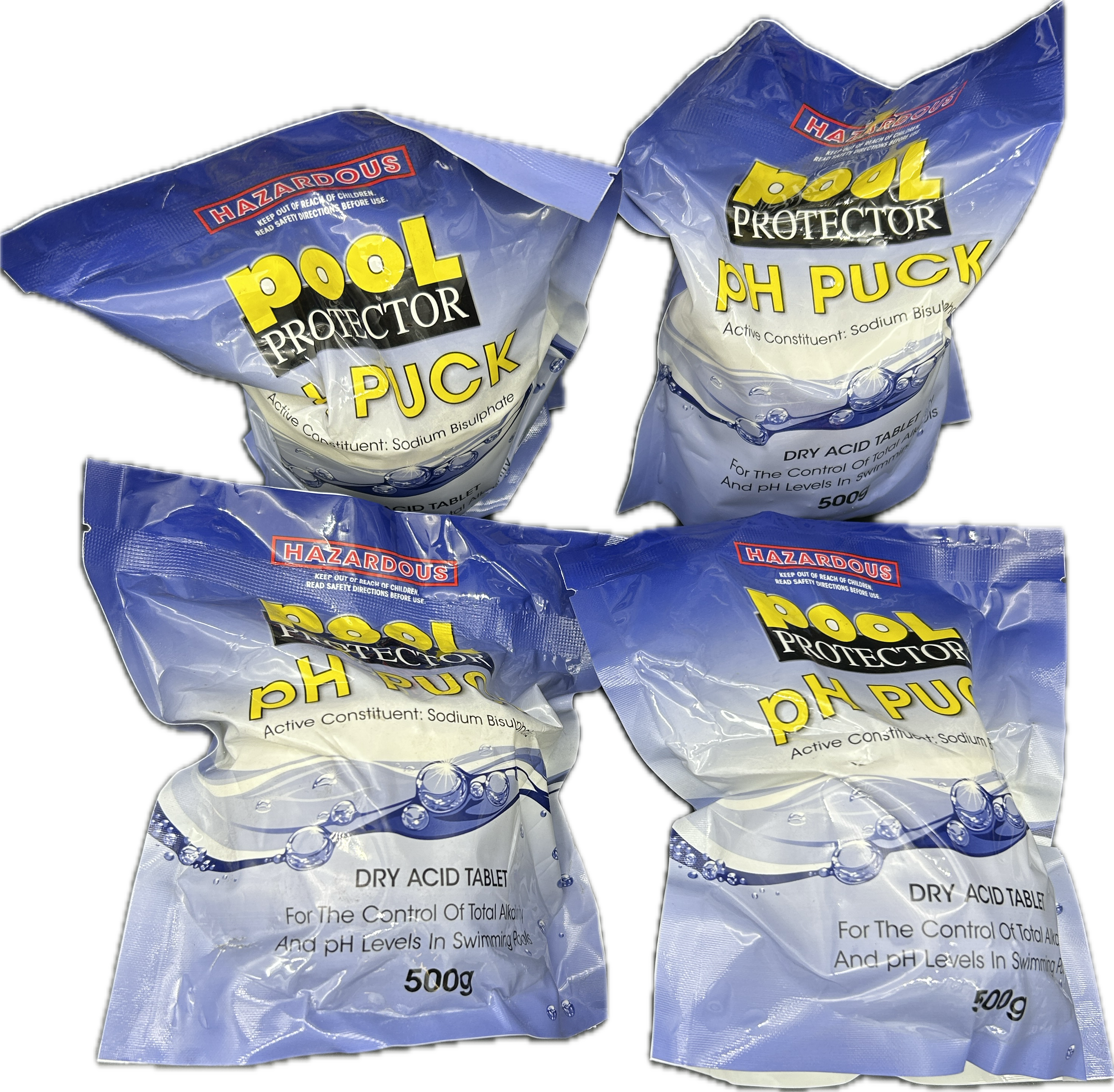 4 x Spa Protector 500g pH Puck