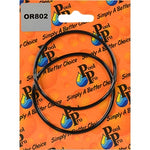 Pump Tail Piece O-Ring. Suits Zodiac E Pump, E3 Pump and Flo Pro Pump. Pack of 2. OR802M