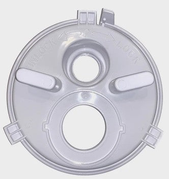 Vacuum Plate, suits Poolrite S2500 MK2  - 2 hole (for Skimtrol) Generic - VPW1414