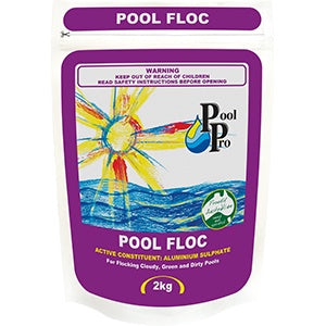 Pool Pro Pool Floc (Alum) 2kg - single bag