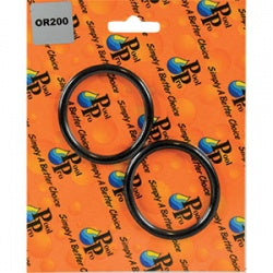 Pump barrel union O-Ring. Suits Waterco Aquamite/Aquaswim/Aquastream-Supastream/Portapac MK2 -and- MK3 -and- Sweepmaster Pumps. Pack of 2.