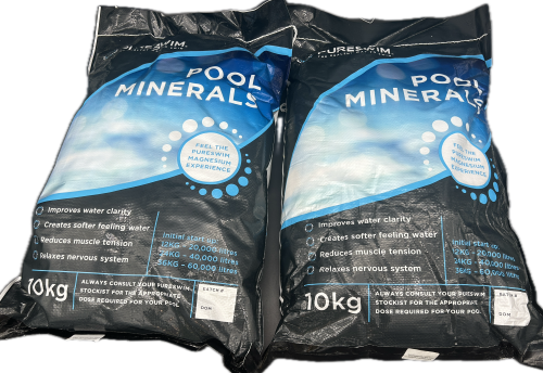 Pool Additives PureSwim Pool Minerals 2x10kg | 80% Magnesium for Pools & Spas