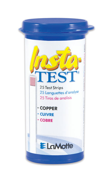 InstaTest Copper Test Strips (25 Strips) - 2991G/A1