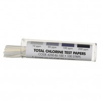 High Range Chlorine Test Papers (100/vial), 10ppm-200ppm LaMotte - 4250BJ100/A1