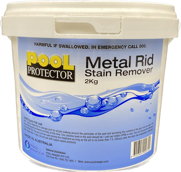 Pool Protector 2Kg Metal Rid Stain Remover -  5003014