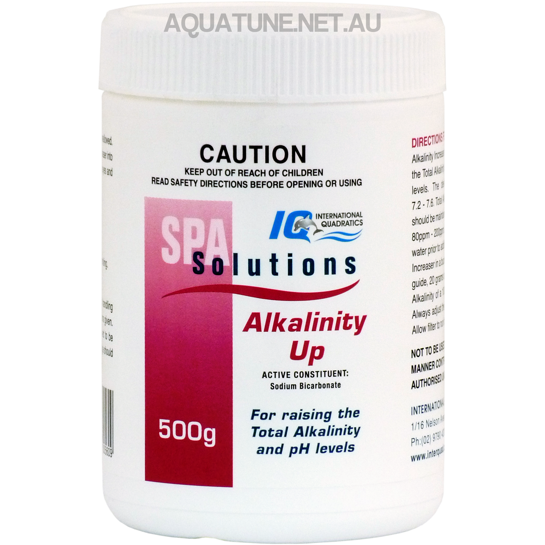 Alkalinity Up / Buffer (Sodium Bicarbonate) - 5 pack sizes available-Chemicals-Aquatune