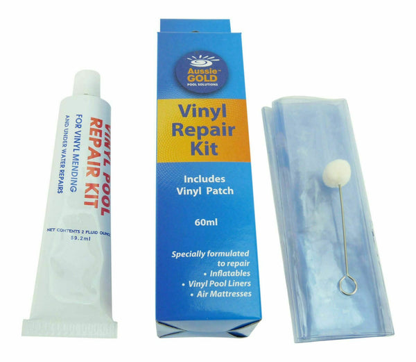 Vinyl Liner Repair Kit - Aussie Gold - For Swimming Pool Inflatables Liner Air Mattress - MRL506S