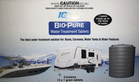 Bio-pure 12 x 1g packet - Chlorine Dioxide drinking water sanitising tablets-Chemicals-Aquatune