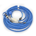 Dolphin Cable, 18M 2-Pin Rubber, Blue, Suits Dolphin M4, M3 (V2), M400 Includes Swivel - 9995862-Diy
