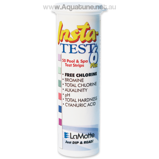 InstaTest PRO 600 6in1 Plus 50 Strips-Testing-Aquatune