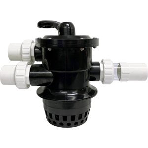 Emaux Multiport Valve 40mm with barrel unions to suit - 88280105