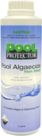 Pool Protector 1 Litre Pool Algaecide  Non Metal (400g/L Benzalkonium Chloride)