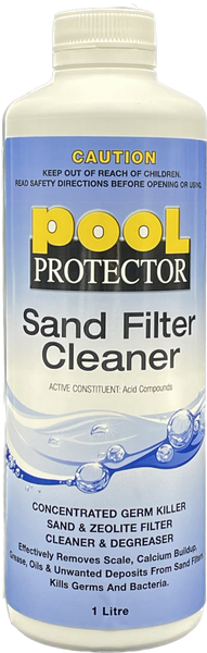 Pool Protector 1 Litre Sand Filter Cleaner and Degreaser