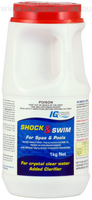 Shock and Swim - Pool Shock - 4 pack sizes available-Chemicals-Aquatune
